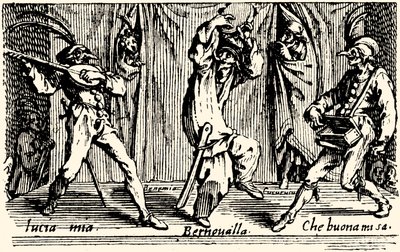 Balls of Sfessania - Jacomo Callotin etsauksista. tekijältä Jacques Callot