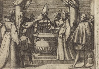 Espanjan prinssin kaste [kääntöpuoli] tekijältä Jacques Callot