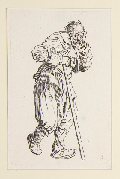 Kerjäläinen kepin varassa, The Beggarsista tekijältä Jacques Callot