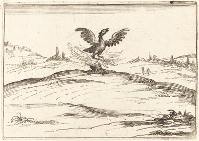 Palava Phoenix, 1628. tekijältä Jacques Callot