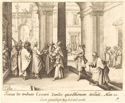 Caesarin kolikko tekijältä Jacques Callot