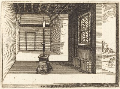 Kynttilänjalka tekijältä Jacques Callot