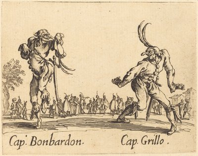 Kap. Bonbardon ja Cap. Kriketti tekijältä Jacques Callot