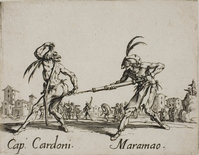 Kapteeni Cardoni - Maramao, levy 22, Balli di Sfessaniasta tekijältä Jacques Callot