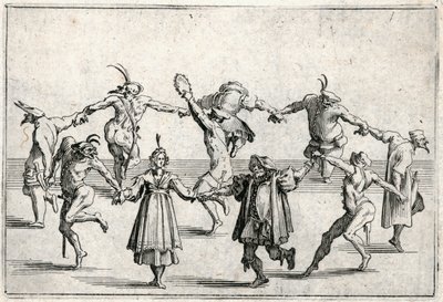 Eri lukujen kapriisit tekijältä Jacques Callot