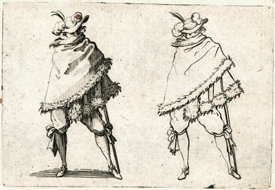 Eri lukujen kapriisit tekijältä Jacques Callot