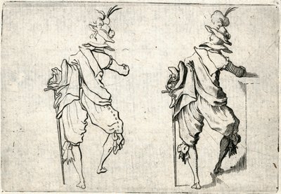 Eri lukujen kapriisit tekijältä Jacques Callot