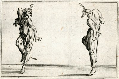 Eri lukujen kapriisit tekijältä Jacques Callot