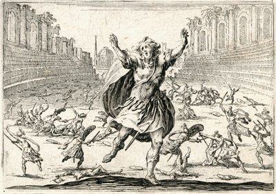 Eri lukujen kapriisit tekijältä Jacques Callot