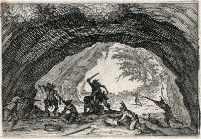 Eri lukujen kapriisit tekijältä Jacques Callot