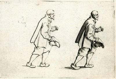 Eri lukujen kapriisit tekijältä Jacques Callot