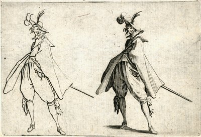 Eri lukujen kapriisit tekijältä Jacques Callot