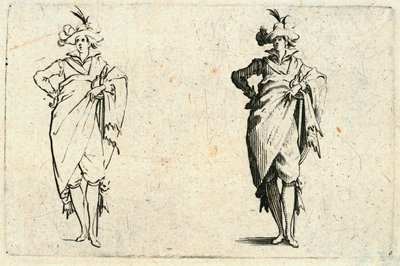Eri lukujen kapriisit tekijältä Jacques Callot