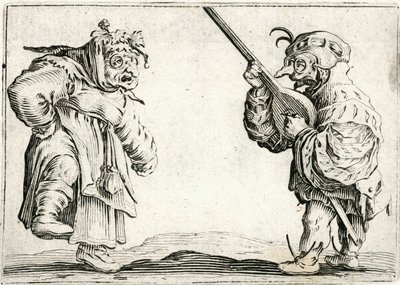 Eri lukujen kapriisit tekijältä Jacques Callot
