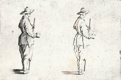 Eri lukujen kapriisit tekijältä Jacques Callot