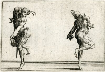 Eri lukujen kapriisit tekijältä Jacques Callot