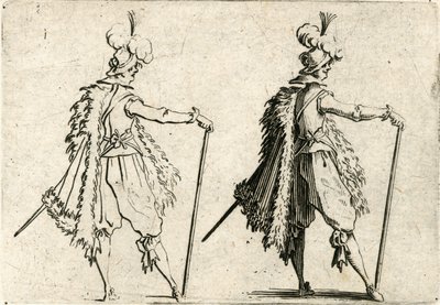 Eri lukujen kapriisit tekijältä Jacques Callot
