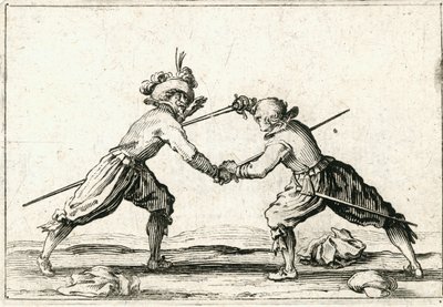 Eri lukujen kapriisit tekijältä Jacques Callot
