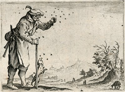 Eri lukujen kapriisit tekijältä Jacques Callot