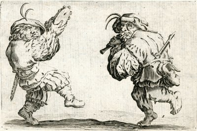 Eri lukujen kapriisit tekijältä Jacques Callot