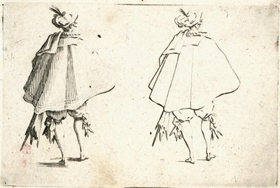 Eri lukujen kapriisit tekijältä Jacques Callot