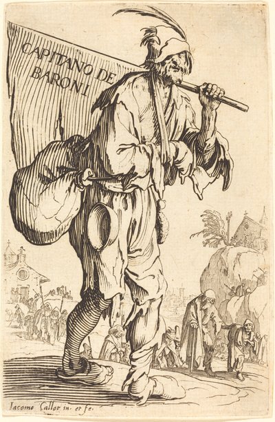 Paronien kapteeni tekijältä Jacques Callot