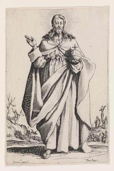 Kristus suurista apostoleista, 1631 tekijältä Jacques Callot