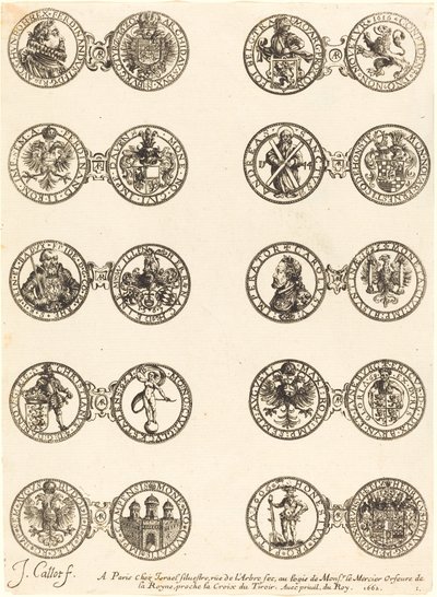 Kolikot [levy 1] tekijältä Jacques Callot