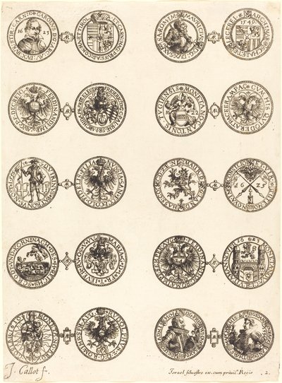 Kolikot [levy 2] tekijältä Jacques Callot