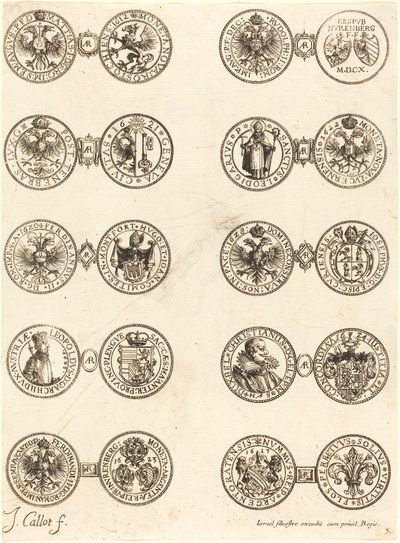 Kolikot [levy 3]. tekijältä Jacques Callot
