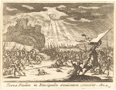 Paavalin kääntymys tekijältä Jacques Callot