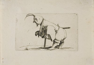 Cripple with a cap, valmistaja Varie Figure Gobbi tekijältä Jacques Callot