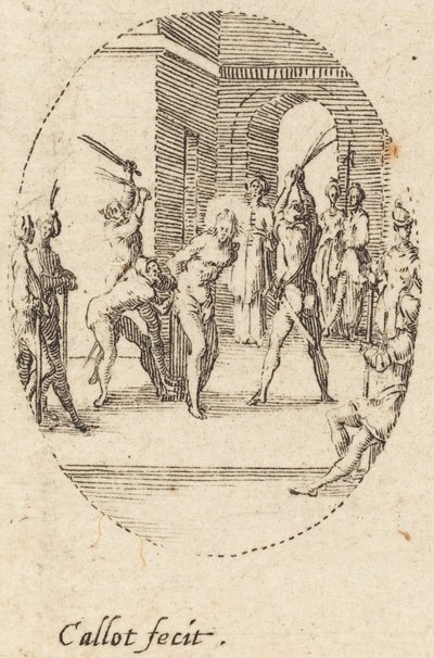 Kruunataan piikillä tekijältä Jacques Callot