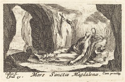 Magdalenan kuolema. tekijältä Jacques Callot