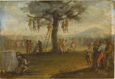 Hirttopuu tekijältä Jacques Callot