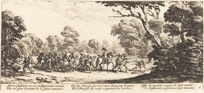 Rikollisten sotilaiden löytö tekijältä Jacques Callot