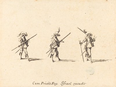 Poraa musketilla tekijältä Jacques Callot