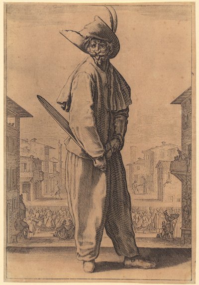 Ecce homo, sarjan ”Die grosse Passion” 5. sivu tekijältä Jacques Callot