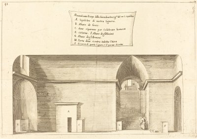 Pyhän haudan kirkon kohottaminen tekijältä Jacques Callot