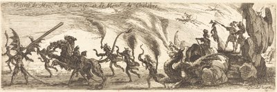 M. de Couvongen ja M. de Chalabren sisääntulo [lisälevy] tekijältä Jacques Callot