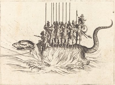 Monseigneur Henry de Lorraine, markiisi de Moy, Pirandre-nimellä tekijältä Jacques Callot