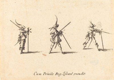 Musketin ampuminen tekijältä Jacques Callot