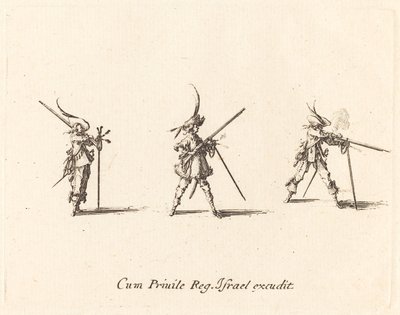 Musketin ampuminen tekijältä Jacques Callot