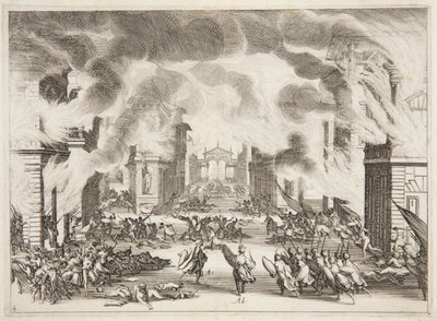 Solimanin neljäs näytös tekijältä Jacques Callot