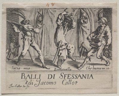 Frontespiisi tekijältä Jacques Callot