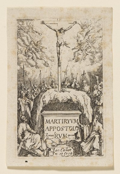 Frontispiisi tekijältä Jacques Callot