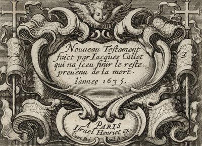 Etukappale, n. 1635 tekijältä Jacques Callot