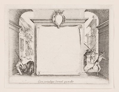 Etukappale, sarjasta La vie de l tekijältä Jacques Callot
