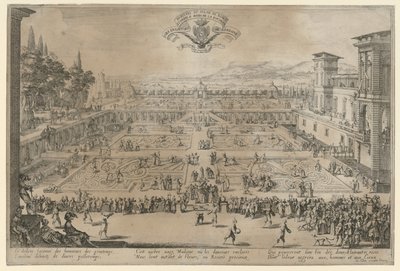 Nancyn puutarha tekijältä Jacques Callot