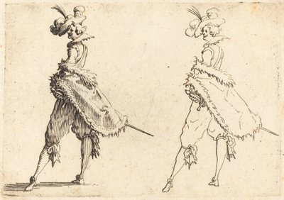 Herrasmies sivulta katsottuna tekijältä Jacques Callot